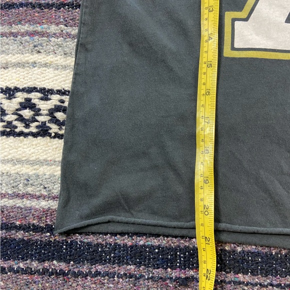 Retrobrand Blondie Band #74 Varsity Jersey Style Tee T-Shirt Faded Black XSmall - Picture 4 of 9